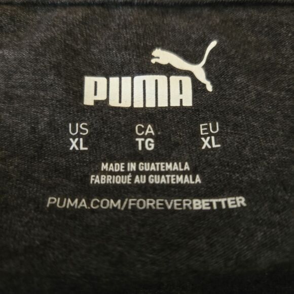 Puma Men T Shirt XL Camo Graphic Logo Cotton Casual Sportswear TeeSportswear Tee - Picture 5 of 6